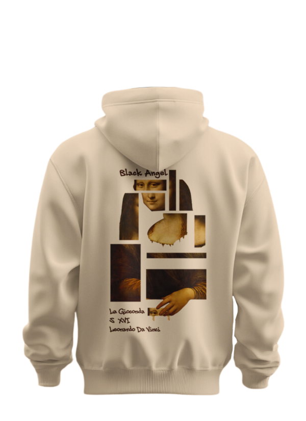 Hoodie beige Monalisa - Imagen 2