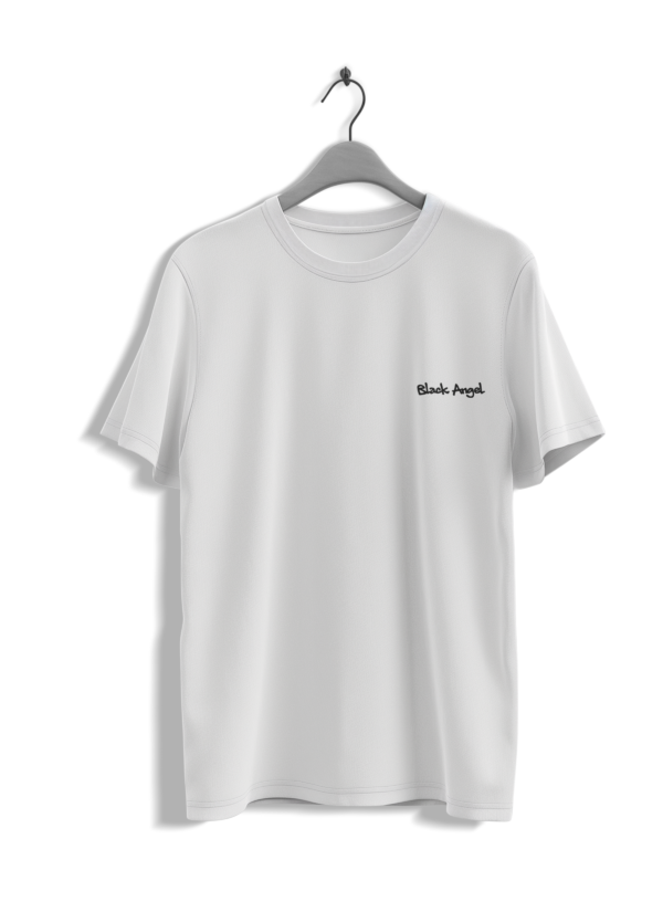 Camiseta blanco Cuadros